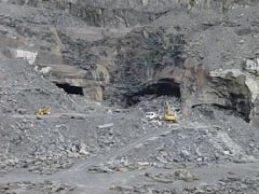 Cwt-y-Bugail slate mine, where Welsh//Slate has increased production to meet demand. Cwt-y-Bugail slate mine, where Welsh//Slate has increased production to meet demand.