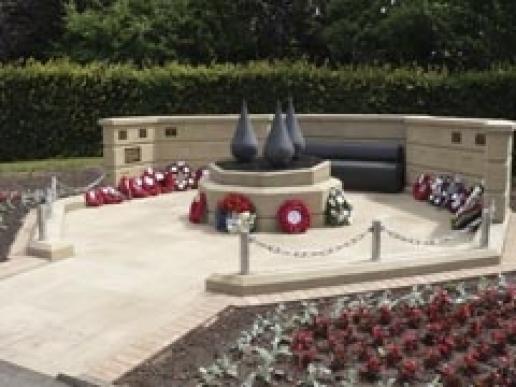 The Mansfield Heroes memorial in Bretton Moor sandstone and Angola Black granite. The Mansfield Heroes memorial in Bretton Moor sandstone and Angola Black granite.