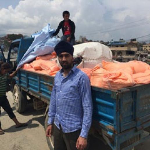 Help Bobby Singh return to Nepal with £50,000 to help earthquake victims by donating at WeAreOneNepal.org Help Bobby Singh return to Nepal with £50,000 to help earthquake victims by donating at WeAreOneNepal.org