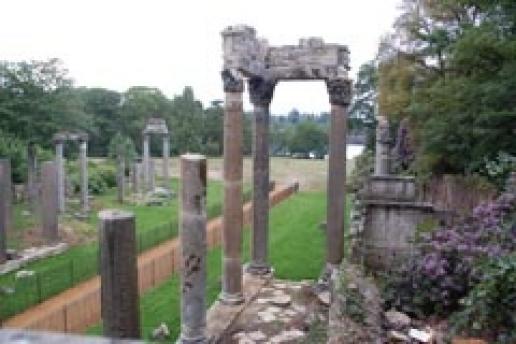 The Leptis Magna ruins are standing again in Windsor Great Park thanks to PAYE. The Leptis Magna ruins are standing again in Windsor Great Park thanks to PAYE.