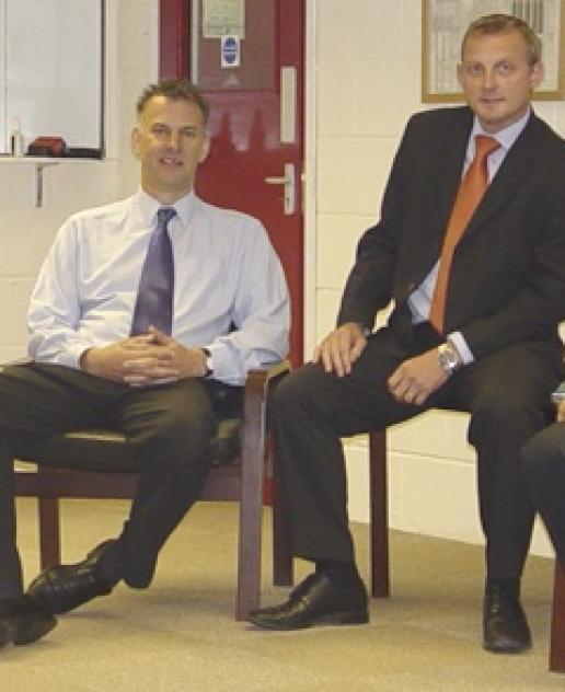 Steve Ralph (left) and Andy Brown, who have set up their own business as Brown & Ralph. Steve Ralph (left) and Andy Brown, who have set up their own business as Brown & Ralph.