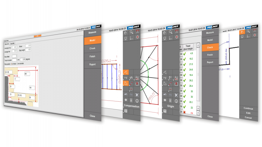 Prodim Proliner Stairs Software
