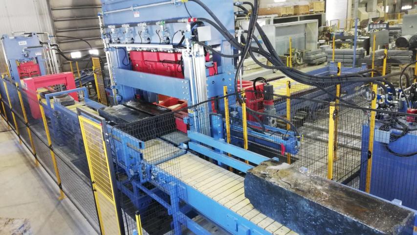 P4 primary machine 3 mt splitting width