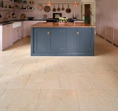 Buscot Limestone Tumbled floor