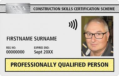 CSCS PQP card