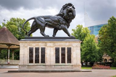 The Maiwand Lion by George Blackall Simonds