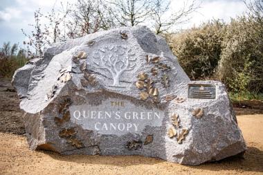 Graeme Mitcheson's sculpture at the National Memorial Arboretum