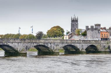 Thomond Bridge at Limerick City