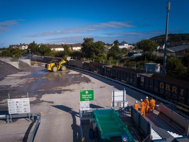 Welsh Slate's new railhead