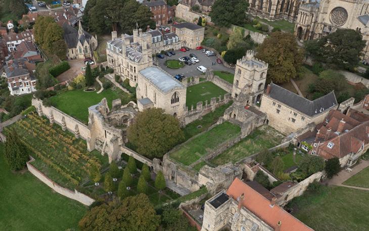 Medieval Bishops Palace Lincoln