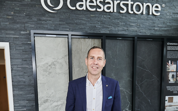 Edward Smith, new managing director of Caesarstone UK