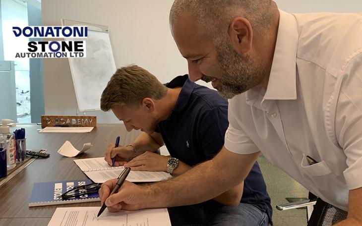 Donatoni and Stone Automation sign agreement