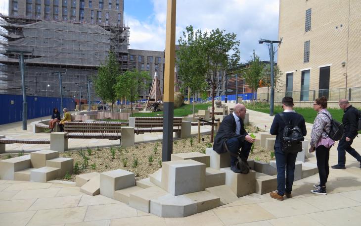 Mike Brearley in Pound Park
