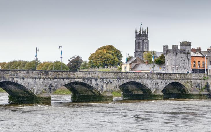 Thomond Bridge at Limerick City