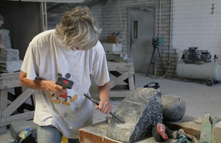 stone carving
