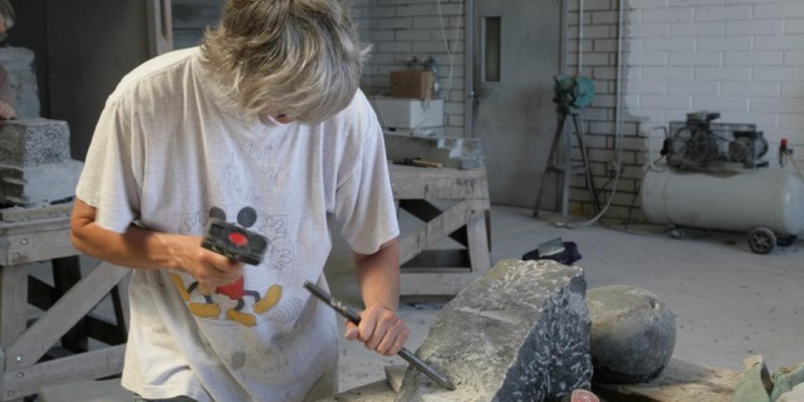stone carving