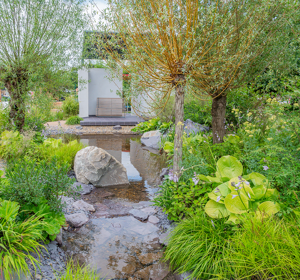 Welsh Slate and Breedon at Hampton Court Flower Show Welsh Slate and Breedon at Hampton Court Flower Show